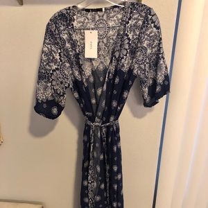 Paisley Wrap Dress